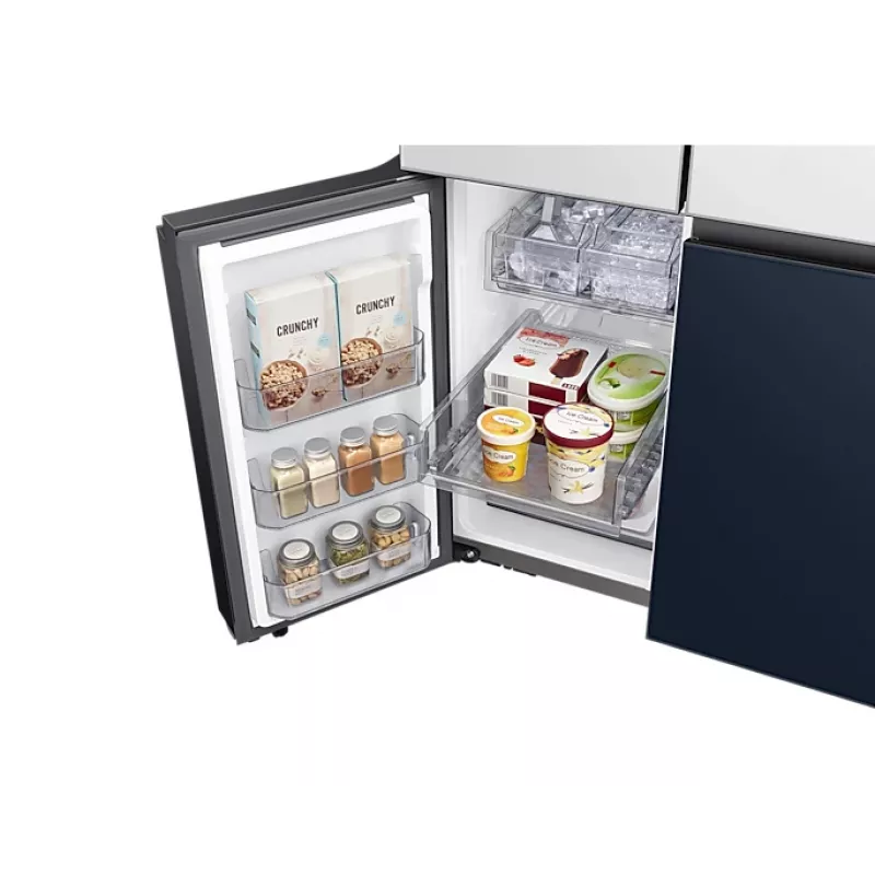 Frigorífico side-by-side Samsung RF65A96768A, independente, 647 L, branco