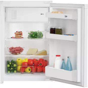 Combinado frigorífico-congelador Beko B1754FN, encastrado, 110 L, branco