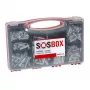 Conjunto de parafusos e buchas Fischer 533629