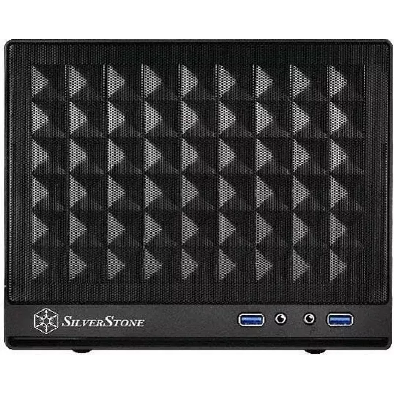 Caixa de computador SilverStone SUGO SG13 Mini-D preta