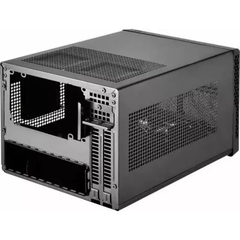 Caixa de computador SilverStone SUGO SG13 Mini-D preta