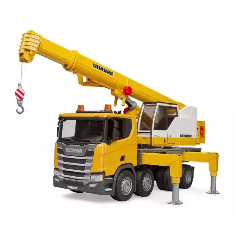 Camião grua BRUDER SCANIA Super 560R Liebherr Camião grua