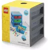 Conjunto de gavetas Room Copenhagen 40950003 caixa de arrumação cinzenta para gavetas