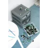 Conjunto de gavetas Room Copenhagen 40950003 caixa de arrumação cinzenta para gavetas