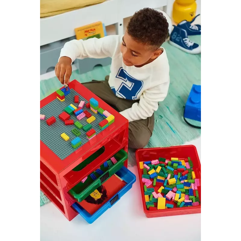Conjunto de gavetas Room Copenhagen 40950003 caixa de arrumação cinzenta para gavetas