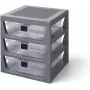 Conjunto de gavetas Room Copenhagen 40950003 caixa de arrumação cinzenta para gavetas