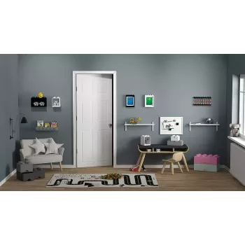 room copenhagen LEGO Brick Shelf 8+4 preta — prateleira de parede modular com 2 prateleiras