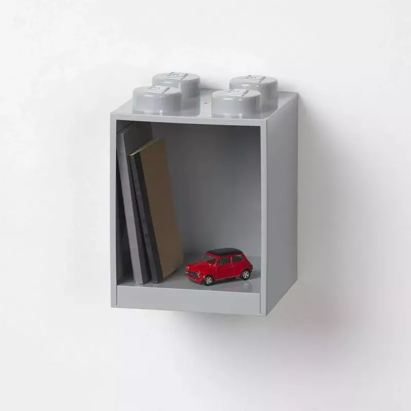 Prateleira Room Copenhagen LEGO Brick 4 prateleiras cinzento claro da room copenhagen, modelo 41141740