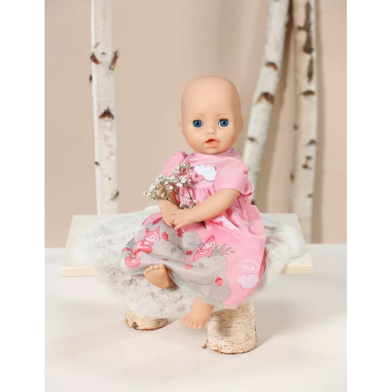 Baby Annabell Vestido rosa 43cm Vestido para boneca
