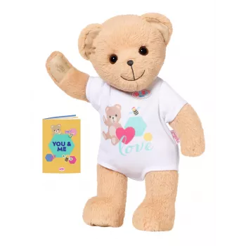 Urso de peluche BABY born Urso branco 0 a 12 anos