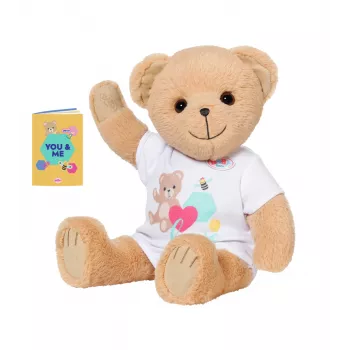 Urso de peluche BABY born Urso branco 0 a 12 anos