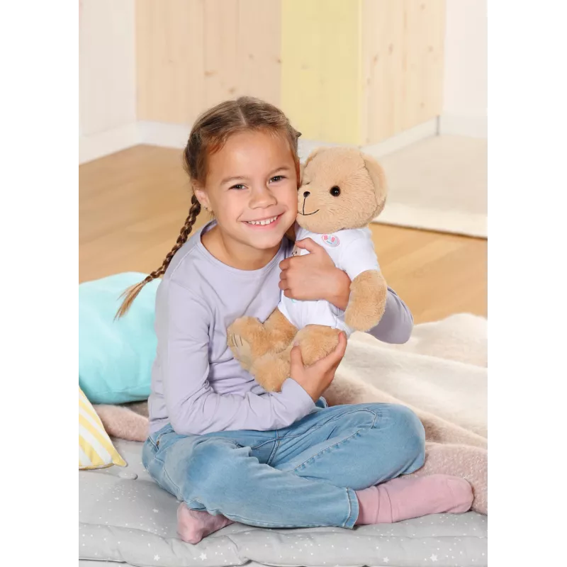 Urso de peluche BABY born Urso branco 0 a 12 anos