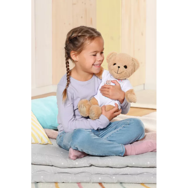 Urso de peluche BABY born Urso branco 0 a 12 anos