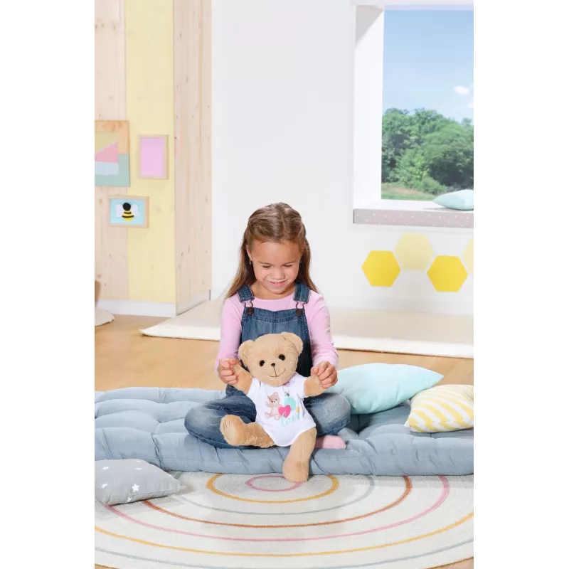 Urso de peluche BABY born Urso branco 0 a 12 anos