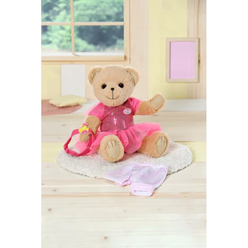 Urso de peluche BABY born Urso branco 0 a 12 anos