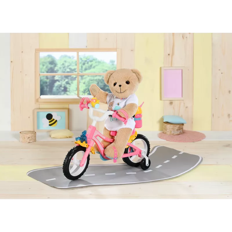 Urso de peluche BABY born Urso branco 0 a 12 anos