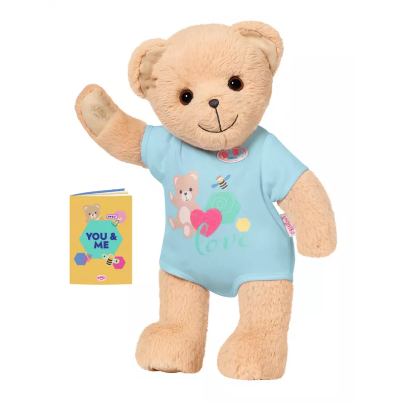 Urso BABY born azul