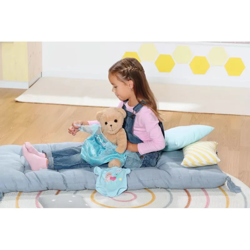 Urso BABY born azul