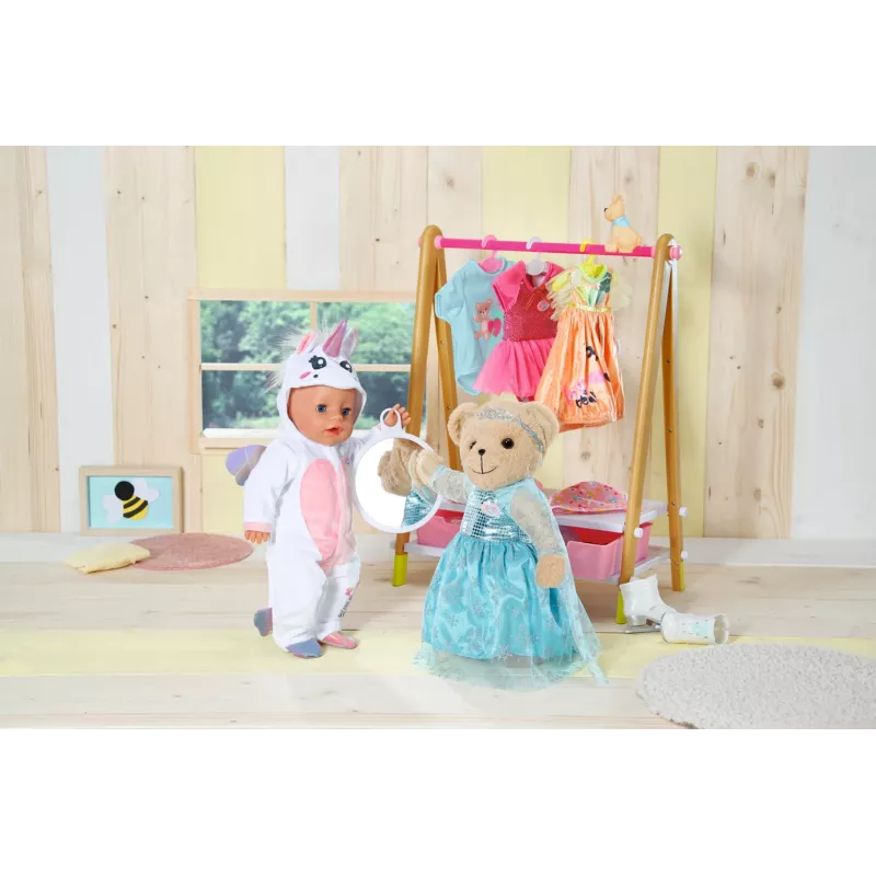 Urso BABY born azul