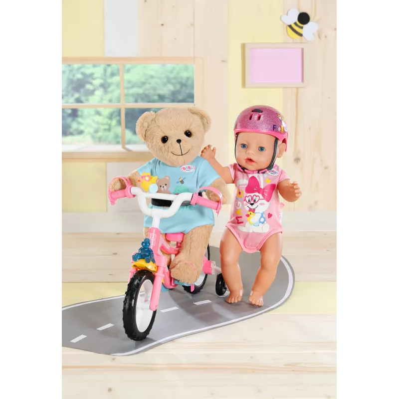 Urso BABY born azul