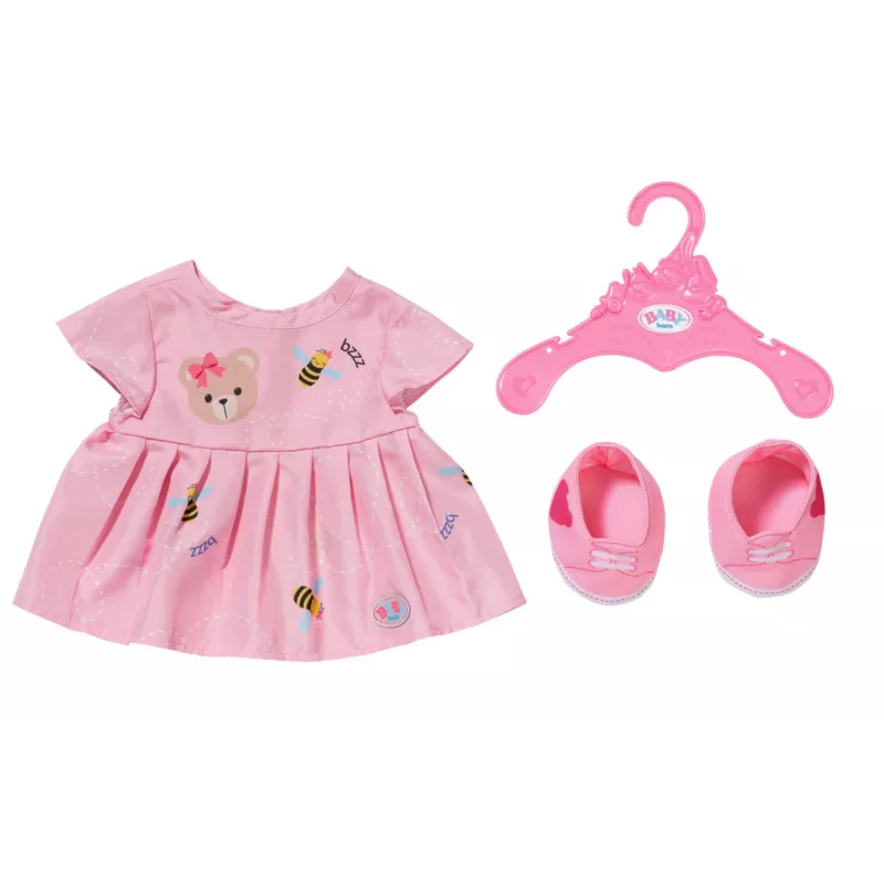 Vestido para boneca BABY born Fato de urso dobrável 1 ano 55 g