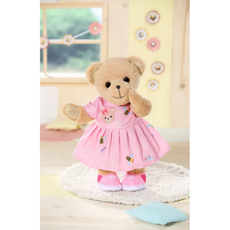 Vestido para boneca BABY born Fato de urso dobrável 1 ano 55 g
