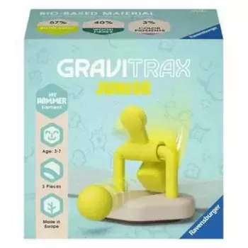 GraviTrax Junior Elemento Martelo Ravensburger 27518 amarelo 7 anos