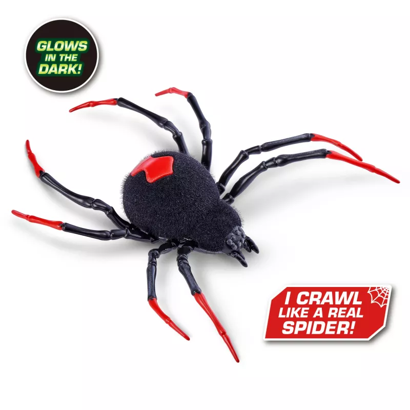 Robo Alive Aranha rastejante brilhante no escuro brinquedo robô ZURU