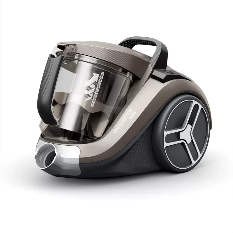 Rowenta Compact Power XXL Animal RO4B50 aspirador de trenó sem saco, filtro de 3 níveis, cinzento/preto