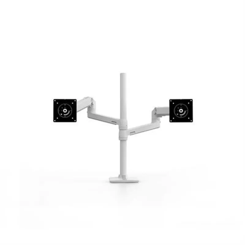 ERGOTRON LX Braço de empilhamento duplo, coluna alta (branco)