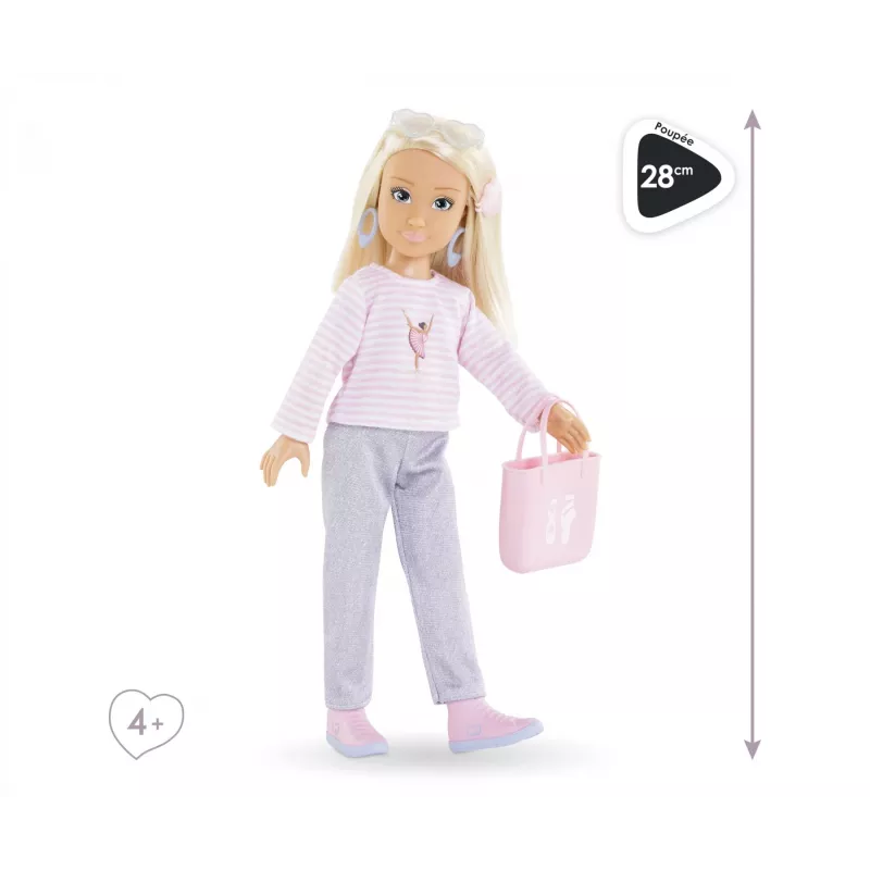 Corolle Girls Valentine Shopping Surprise boneca, a partir dos 4 anos