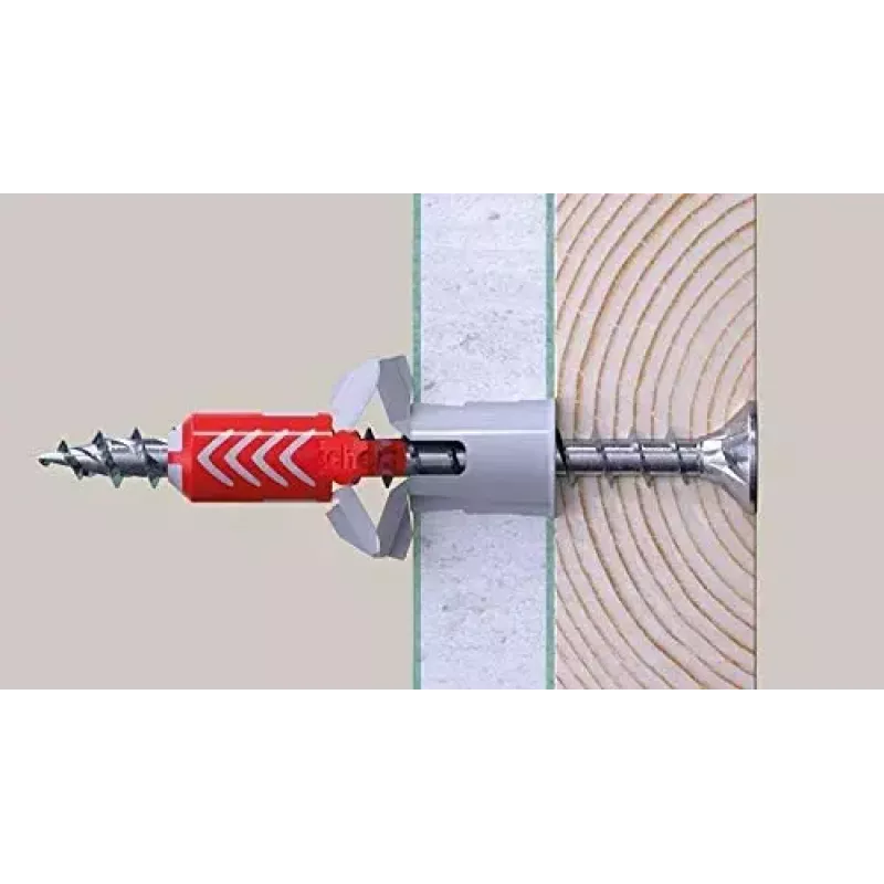 Parafuso Fischer 670501 – parafuso para madeira em aço 100 mm, 6 mm diâmetro, 60 mm rosca, embalagem de 25 unid.