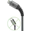 Cabo Lightning Wentronic 49267 0,5 m preto-cinzento