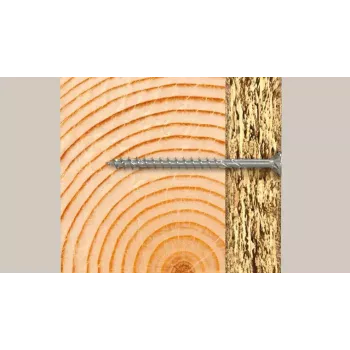 Parafuso Fischer 670668 – parafuso metal-madeira 50 mm, Ø 4,5 mm, rosca 30 mm, 50 unid.