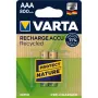 Bateria recarregável VARTA Recharge Recycled 800 mAh AAA NiMH pack de 2