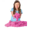 Kinetic Sand, 2 lbs areia cor-de-rosa, presentes de Páscoa, areia sensorial moldável para crianças, saco reutilizável (embalagem pode variar)