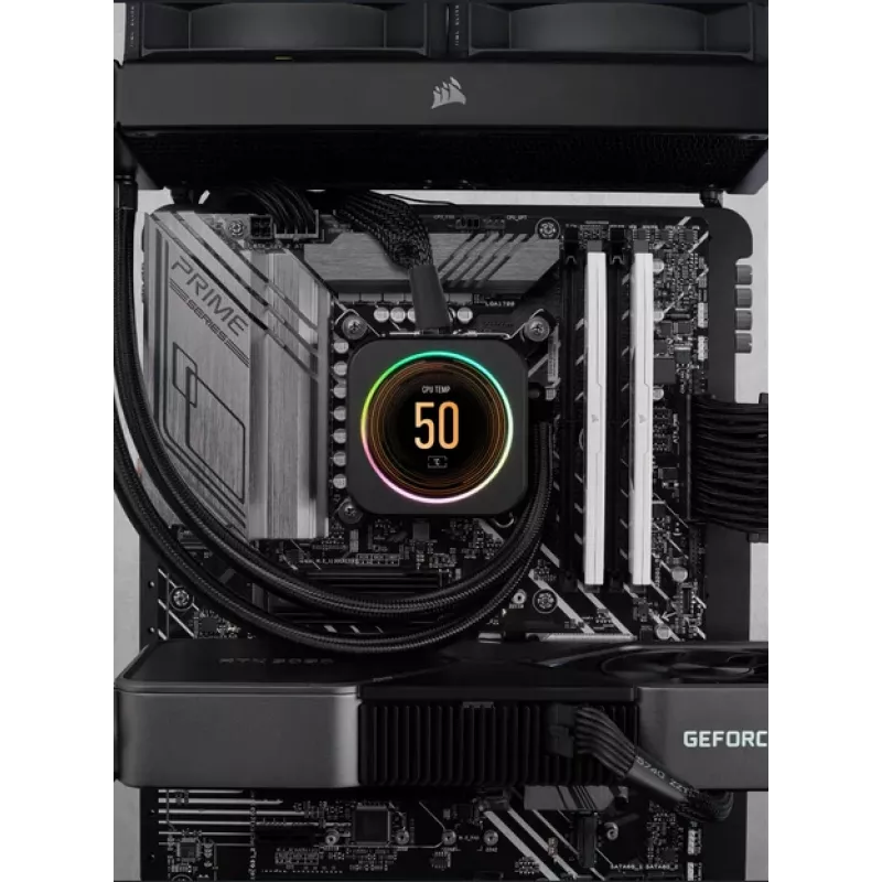 CORSAIR memória 32GB (2x16GB) DDR5 DRAM 6400MT/s CL32 kit de memória Vengeance – branco