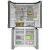 Bosch Serie 4 KFN96APEA frigorífico combinado Side-by-Side, French Door, de instalação livre, 605 l (405 l + 200 l), Home Connect, classe energética E, aço inoxidável