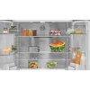 Bosch Serie 4 KFN96APEA frigorífico combinado Side-by-Side, French Door, de instalação livre, 605 l (405 l + 200 l), Home Connect, classe energética E, aço inoxidável