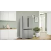 Bosch Serie 4 KFN96APEA frigorífico combinado Side-by-Side, French Door, de instalação livre, 605 l (405 l + 200 l), Home Connect, classe energética E, aço inoxidável