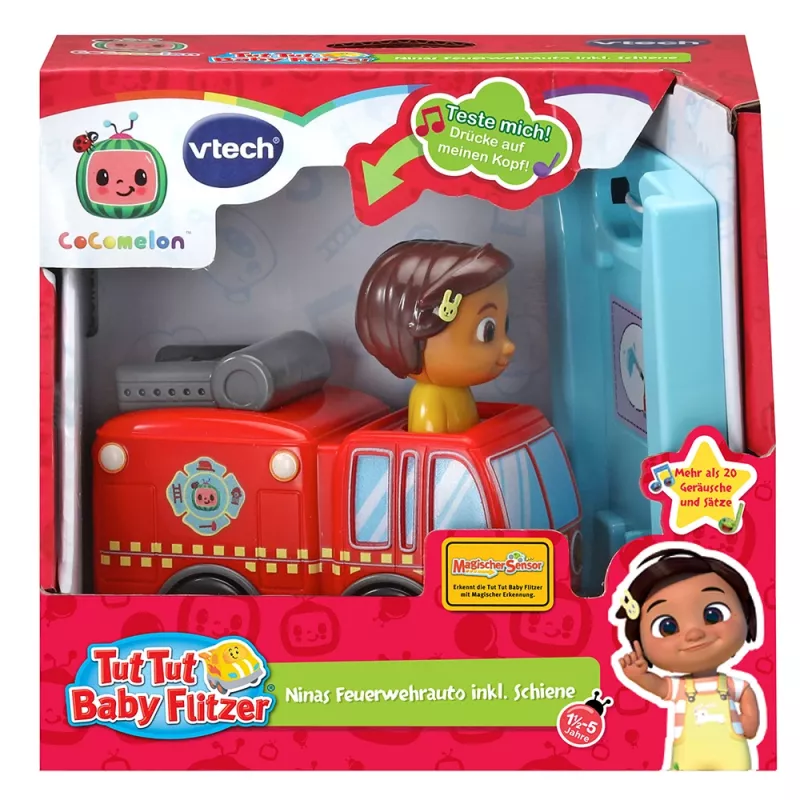 VTech 561304, carro de bombeiros, 1,5 ano(s), AAA, multicolor