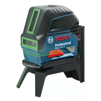 Laser de linhas/pontos Bosch GCL 2-15 G 10 m 500-540 nm (< 10 mW)