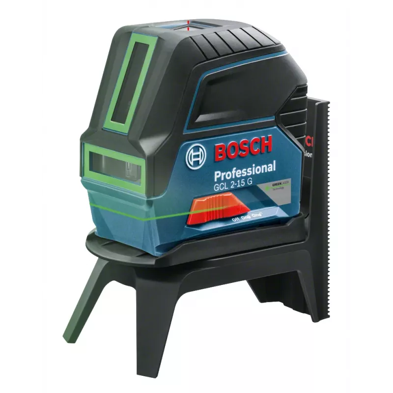 Laser de linhas/pontos Bosch GCL 2-15 G 10 m 500-540 nm (< 10 mW)