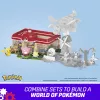 Conjunto de construção MEGA Pokémon, Centro da Floresta (648 peças) com 4 figuras de ação