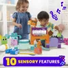 Brinquedo de construção sensorial MEGA BLOKS Fisher Price Quinta Musical (45 peças) para crianças pequenas
