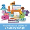 Brinquedo de construção sensorial MEGA BLOKS Fisher Price Quinta Musical (45 peças) para crianças pequenas