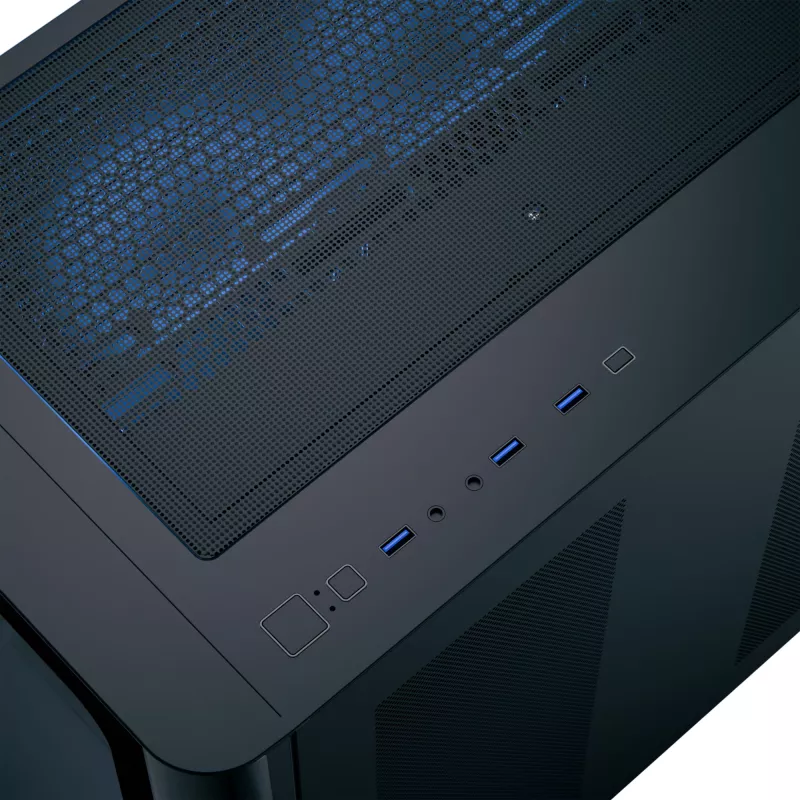 Aerocool P500C Midi Tower preto