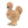 Schleich Galinha Silkie modelo 14891 — figura de animal de quinta, multicolor, para crianças a partir dos 3 anos