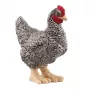 schleich FARM WORLD Galinha Plymouth Rock, 3 ano(s), Quinta, Animais da quinta/brinquedo de quinta, multicolor
