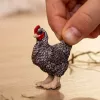 schleich FARM WORLD Galinha Plymouth Rock, 3 ano(s), Quinta, Animais da quinta/brinquedo de quinta, multicolor